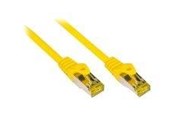 Netwerk - kabel - Alcasa electronik Good Connections patch cable - 15 cm - yellow - Geel - 0.1m - 8070R-002Y