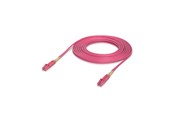 Netwerk - kabel - Ubiquiti UniFi OM4 Duplex LC UPC Fiber Patch Cable 10m - Roze - 10m - UACC-OFC-M2-LULU-10M