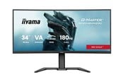Scherm - 34" iiyama G-MASTER Red Eagle GCB3484WQSU-B1 - 3440x1440 - 180Hz - VA - GCB3484WQSU-B1