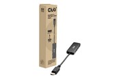 Beelscherm- en tv-kabel - Club 3D adapter - 14 cm - CSV-7330
