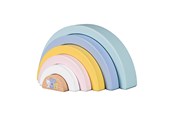 Speelgoed voor baby's - Rubo Toys - Woezel and Pip Baby Rainbow - 2007618
