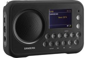 DAB & Wekkerradio - Sangean DPR-76BT - DAB+/FM - Mono - Black - A500500