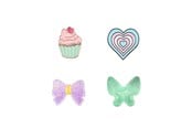 Mobiel - Overige accessoires - ONSALA Charms Pimp Your Phone Metal and Plastic 4pcs - 577217