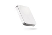 Powerbank - ZENS Slim Qi2 Aluminium Powerbank 10.000 mAh - White Powerbank - Wit - 10000 mAh - ZEPP10W/00