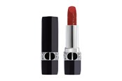 Make-up - Christian Dior Couture Colour, Velvet, Cream Lipstick, 999, Refillable, 3.5 g - 3348901634168