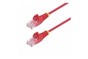Netwerk - kabel - StarTech.com 10m Red Slim CAT6 Ethernet Cable Snagless 28AWG LSZH - patch cable - 10 m - red - Rood - 10m - N6PAT10MRDS