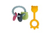 Speelgoed voor baby's - Bigjigs Teething Ring Set Bear 2pcs. - 37017