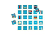 Bordspellen, Kaartspellen & Dobbelspellen - Bigjigs Wooden London Memo Game - 37049
