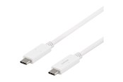 USB-kabel - Deltaco USBC-1502M - USB-C cable - 24 pin USB-C to 24 pin USB-C - 1 m - USBC-1502M