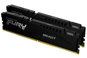 RAM - Kingston FURY Beast DDR5-5200 - 64GB - CL40 - Dual Channel (2 pcs) - Zwart - KF552C40BB2K2-64
