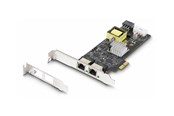 Netwerk-adapter (netwerkkaart, printserver, enz.) - StarTech.com 2-Port 2.5Gbps PoE Network Card Intel I225-V 802.3af/at - network adapter - PCIe 2.0 x2 - 10M/100M/1G/2.5 Gigabit Ethernet x 2 - PR22GIP-NETWORK-CARD
