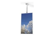 Muurbevestigingen, AV-bevestigingen & AV-meubels - HI-ND mounting kit - portrait - for flat panel - white - Max - recommended for 49" - CC4900-5201-01