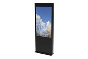 Muurbevestigingen, AV-bevestigingen & AV-meubels - HI-ND Single Totem Exclusive stand - portrait - for flat panel - black - Max - recommended for 75" - ST7500-5001-02