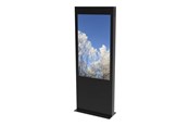 Muurbevestigingen, AV-bevestigingen & AV-meubels - HI-ND Single Totem Exclusive stand - portrait - for flat panel - black - Max - recommended for 65" - ST6500-5001-02