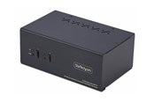 KVM Switch - StarTech.com 2-Port Dual-Monitor DisplayPort en HDMI KVM Switch 4K 60Hz - KVM / audio / USB switch - 2 ports - TAA Compliant - P2ADDH462-KVM-SWITCH