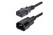 Voedingskabel (extern) - StarTech.com 4.5m Power Extension Cord C14 to C13 15A 250V KEMA-KEUR - power extension cable - IEC 60320 C14 to power IEC 60320 C13 - 4.6 m - PXTC13C141415FEU