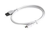 USB-kabel - Gembird Cablexpert - USB cable - Micro-USB Type B to USB - 1 m - CCP-MUSB2-AMBM-W-1M