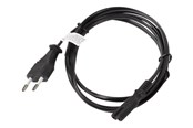 Voedingskabel (intern) - Lanberg - power cable - Europlug to power IEC 60320 C7 - 1.8 m - CA-C7CA-10CC-0018-BK