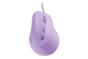 Muis - Natec CRAKE 2 PRO - vertical mouse - USB - purple - Vertical mouse - Optisch - 6 knoppen - Paars - NMY-2274