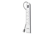 Voedingskabel (extern) - Belkin - surge protector - BSV401AF2M