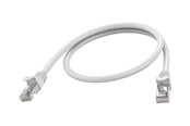 Netwerk - kabel - Vision network cable - 50 cm - white - Wit - 0.5m - TC 0.5MCAT6A