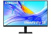 Scherm - 32" Samsung ViewFinity S8 S32D800UBU - 3840x2160 (4K) - 60Hz - IPS - 90W USB-C - KVM switch - LS32D800UBUXEN