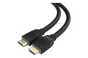 Beelscherm- en tv-kabel - C2G 25ft (7.6m) Performance Series Ultra Flexible High Speed HDMI Cable - 4K 60Hz In-Wall CMG (FT4) Rated - HDMI cable with Ethernet - 7.6 m - C2G10402