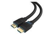Beelscherm- en tv-kabel - C2G 12ft (3.6m) Performance Series Ultra Flexible High Speed HDMI Cable - 4K 60Hz In-Wall CMG (FT4) Rated - HDMI cable with Ethernet - 3.6 m - C2G10399