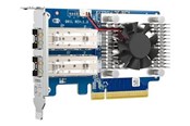 Netwerk-adapter (netwerkkaart, printserver, enz.) - QNAP QXG-10G2SF-NXE - expansion module - PCIe 3.0 x8 - Gigabit Ethernet / 10 Gigabit SFP+ x 2 - QXG-10G2SF-NXE