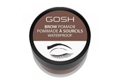Make-up - Gosh Waterproof Eyebrow Pomade 001 Brown - 5711914140892
