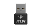 Netwerk-adapter (netwerkkaart, printserver, enz.) - MSI AX1800 Nano WiFi 6 USB Adapter - GUAX18N
