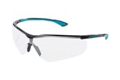 Veiligheid - Uvex sportstyle - safety glasses - polycarbonate thermoplastic elastomer (TPE) polybutylene terephthalate - black petrol blue - 9193376