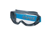 Veiligheid - Uvex - safety goggles - polycarbonate thermoplastic elastomer (TPE) textile - blue anthracite - 9320265