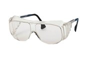 Veiligheid - Uvex 9161 - safety glasses - polycarbonate thermoplastic polyurethane (TPU) polybutylene terephthalate - black frame blue frame - 9161005