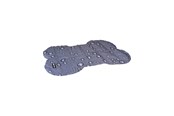 Honden - FLAMINGO - Cooling Mat Meat Bone - Grey - S 60x45cm - 540058515562