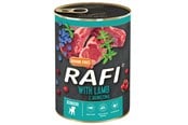 Honden - RAFI Graanvrije natvoeding voor puppy's met lam & bessen 400g - 61050
