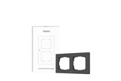 Smart Home - Aqara Switch Frame H2 EU Grey (2-gang) - AQA_FE-X01D-G