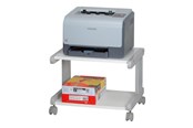 Muurbevestigingen, AV-bevestigingen & AV-meubels - Roline cart - for printer - light grey white - Max 30 kg - recommended for - 17.01.1085