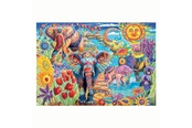 Puzzels - Clementoni Jigsaw Puzzle Artwork Elephants Carnival 500pcs. Vloer - 35572