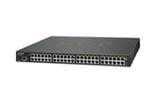 USB hub - PLANET UPOE-2400G - hub - 24 ports - Managed - rack-mountable USB hub - 24 - Zwart - UPOE-2400G