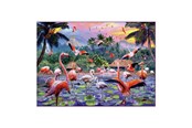 Puzzels - Ravensburger Jigsaw puzzle Pink Flamingos 1000 pcs. Vloer - 120005742