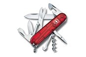 Multi tool - Victorinox Climber (Red transparent) - V-1.37 03.T