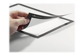Conferentie & Presentatie - DURABLE Zelfklevend A6 informatiekader met magnetisch, opklapbaar voorpaneel. Ideaal voor niet-permanente displays. - 487001