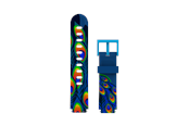Smartwatch - Accessoires - Xplora XGO3 Strap - Blue Peacock - XGO3-STR-RP-PEACO
