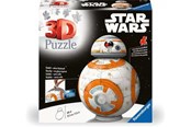 Puzzels - Ravensburger 3D Puzzle Star Wars BB-8 99pcs. 3D Puzzels - 115785