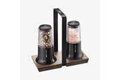 Keuken accessoires - GEFU Zout- en peperset X-PLOSION, zwart - G34642