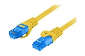 Netwerk - kabel - Lanberg patch cable - 3 m - yellow RAL 1016 - Blauw - 3m - PCF6A-10CC-0300-Y