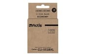 Inkt, toner en verbruiksartikelen - Actis KC-551BK - compatible - ink cartridge (alternative for: Canon CLI-551BK) - KC-551Bk