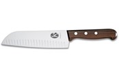 Keukengerei - Victorinox Santoku Knife 17 cm (Wood) - 6.8520.17