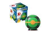 Puzzels - Ravensburger 3D Puzzle Ball Pokémon Pokéball Green 54pcs. 3D Puzzels - 116263